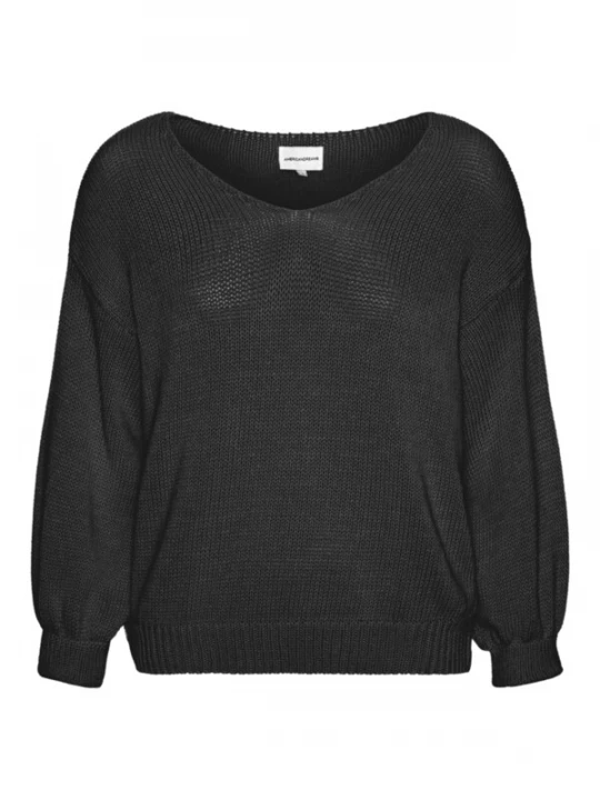 Foto van product americandreams Oversized trui 'Milana Cotton' zwart