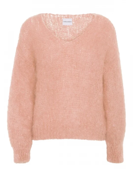 Foto van product americandreams Oversized trui 'Milana Mohair' perzik