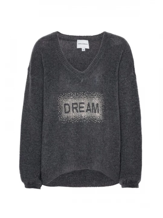 Foto van product americandreams Oversized trui 'Silja' grafiet