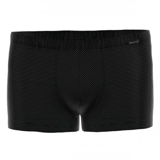 Foto van product Ammann Boxershorts grijs / zwart