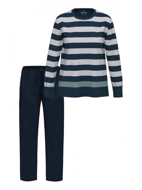 Foto van product Ammann Pyjama 'Night & Home' blauw
