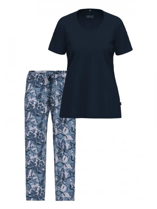 Foto van product Ammann Pyjama 'Night & Home' blauw