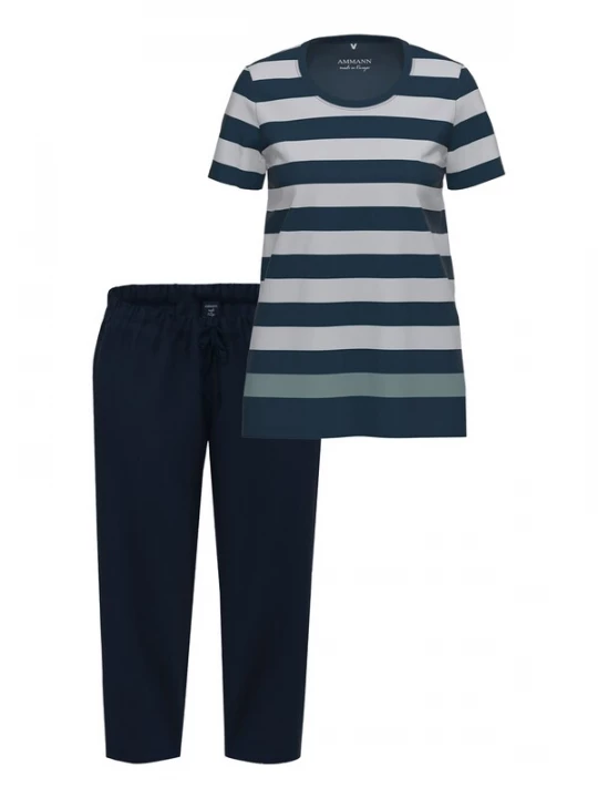 Foto van product Ammann Pyjama 'Night & Home' blauw
