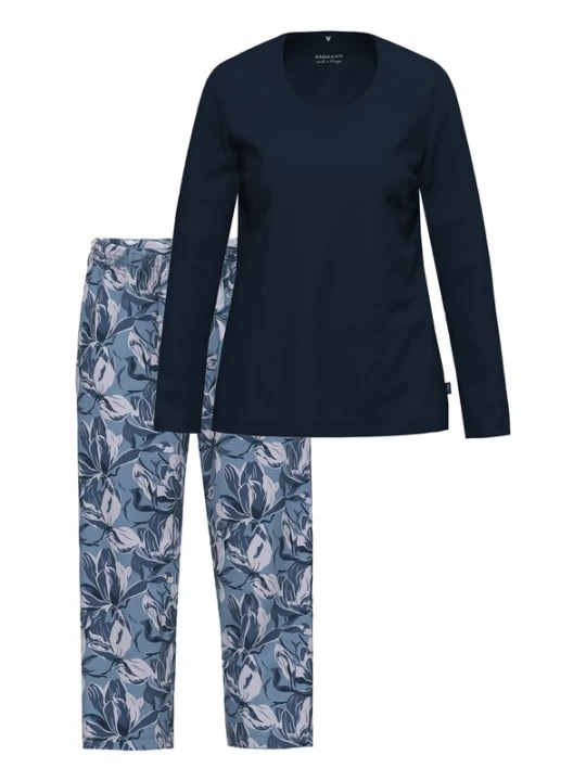 Foto van product Ammann Pyjama 'Night & Home' blauw