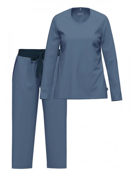 Foto van product Ammann Pyjama 'Night & Home' blauw