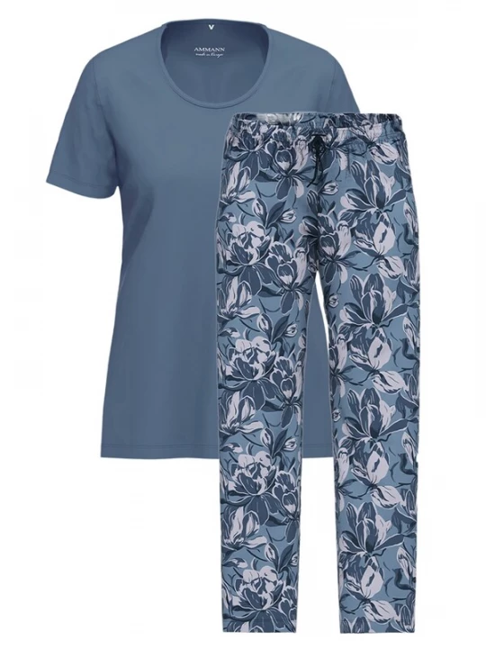 Foto van product Ammann Pyjama 'Night & Home' blauw
