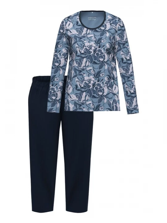 Foto van product Ammann Pyjama 'Night & Home' blauw