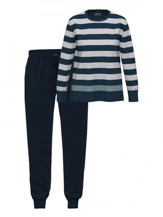 Foto van product Ammann Pyjama 'Night & Home' blauw