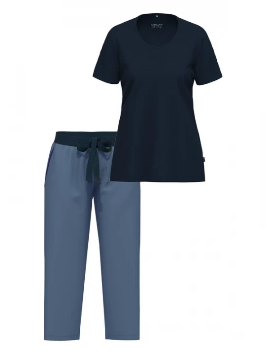 Foto van product Ammann Pyjama 'Night & Home' blauw