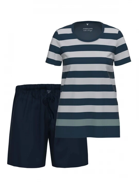 Foto van product Ammann Pyjama 'Night & Home' blauw