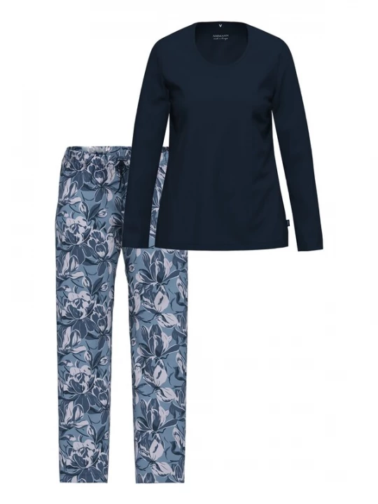 Foto van product Ammann Pyjama 'Night & Home' blauw