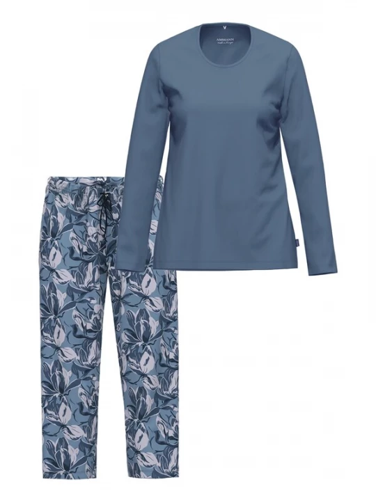 Foto van product Ammann Pyjama 'Night & Home' blauw