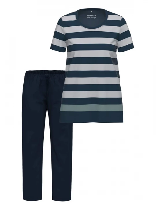Foto van product Ammann Pyjama 'Night & Home' blauw