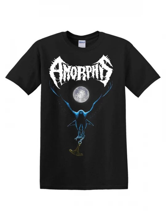Foto van product Amorphis Shirt 'Amorphis Black Winter Day T-Shirt' zwart
