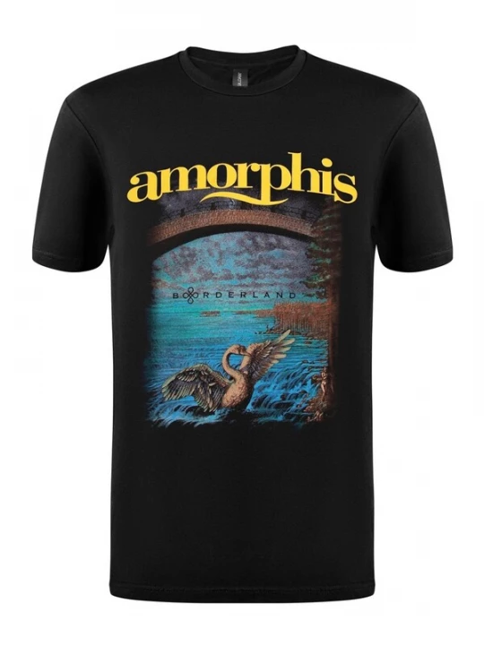 Foto van product Amorphis Shirt 'Amorphis Borderland T-Shirt' zwart