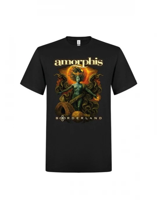 Foto van product Amorphis Shirt 'Borderland Marcelo' zwart