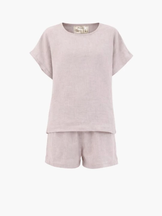 Foto van product AmourLinen Pyjama 'Cloud Nine' crème