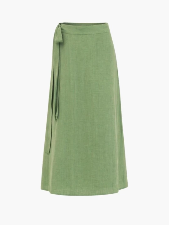 Foto van product AmourLinen Rok 'Iris' groen