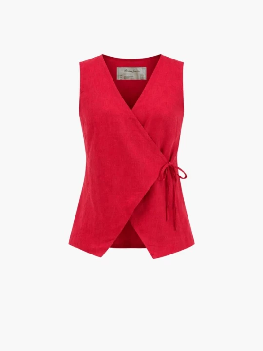 Foto van product AmourLinen Top 'Blanca' donkerroze