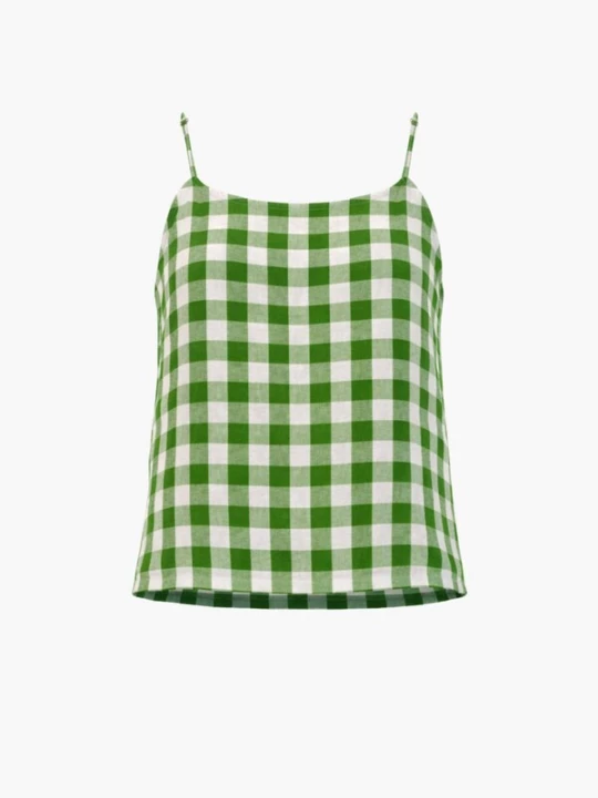 Foto van product AmourLinen Top 'Hilo' groen