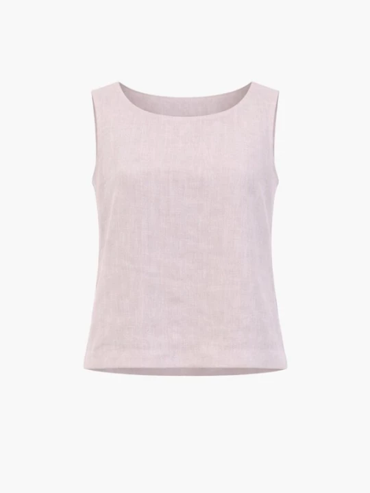 Foto van product AmourLinen Top 'Lucia' crème