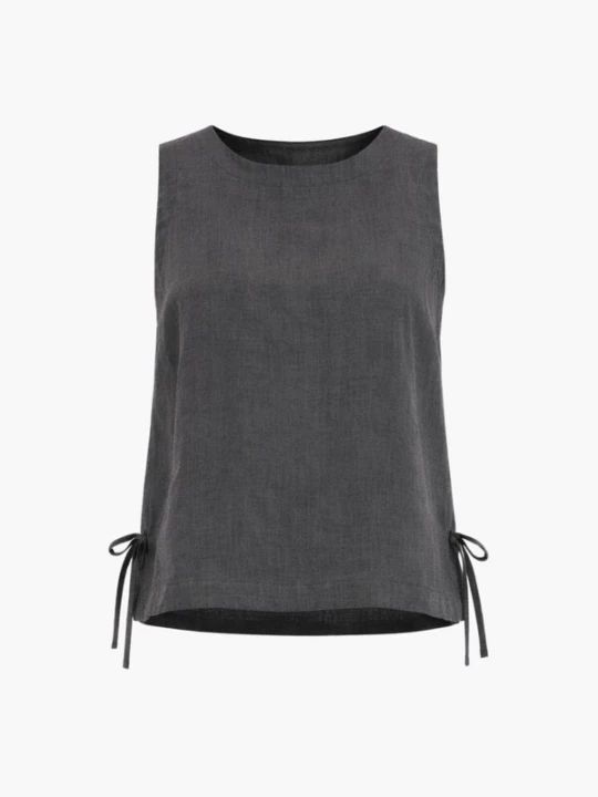 Foto van product AmourLinen Top 'Rosie' grijs