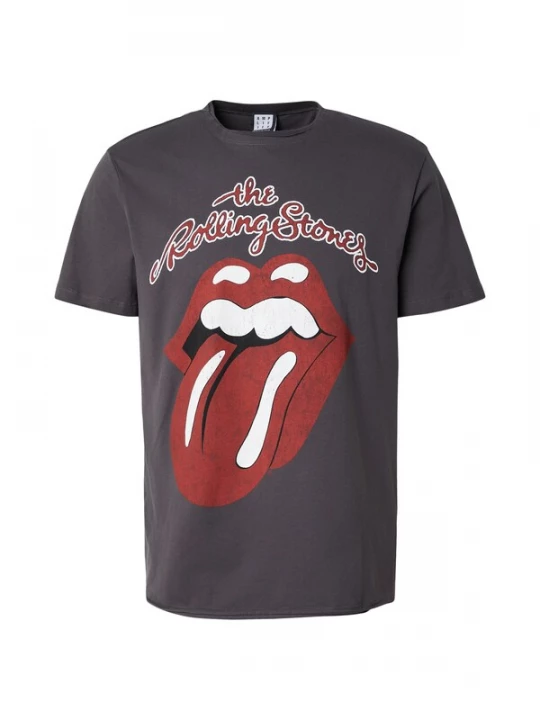 Foto van product AMPLIFIED Shirt antraciet / bloedrood / wit