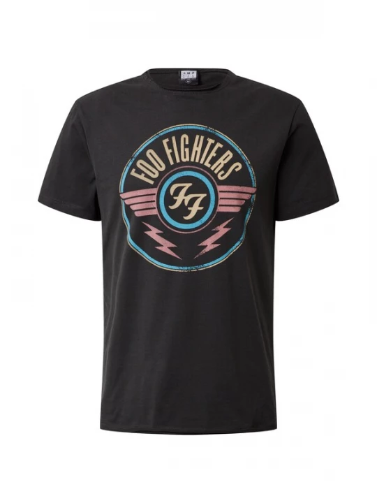 Foto van product AMPLIFIED Shirt 'FOO FIGHTERS AIR ' donkergrijs