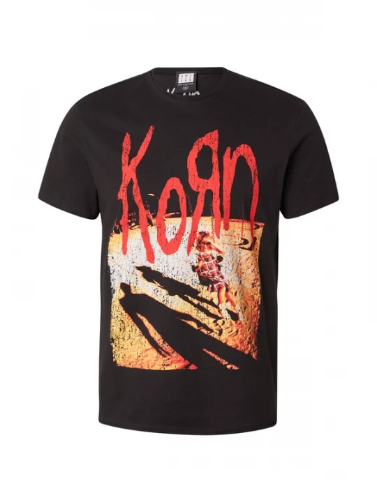 Foto van product AMPLIFIED Shirt 'KORN - SELF TITLED' oranje / rood / zwart / wit