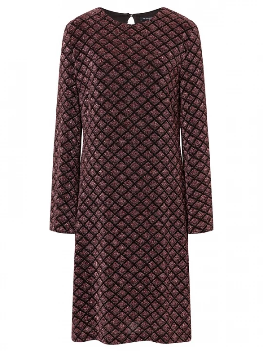Foto van product Ana Alcazar Avondjurk bordeaux / zwart