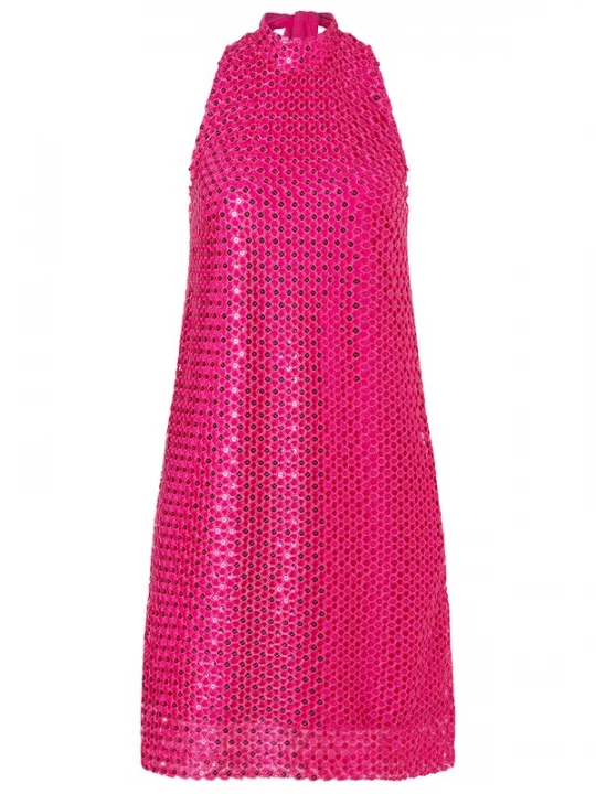 Foto van product Ana Alcazar Avondjurk 'Zadena' pink / neonroze