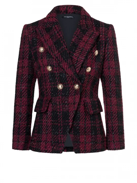 Foto van product Ana Alcazar Blazers 'Abara' bordeaux / zwart