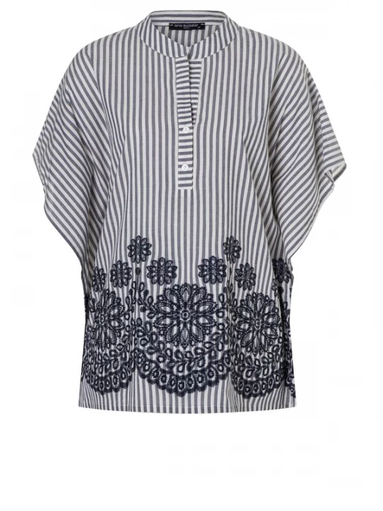 Foto van product Ana Alcazar Blouse 'Dorivar' navy / wit