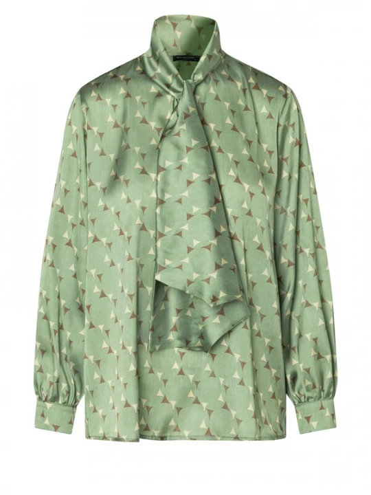 Foto van product Ana Alcazar Blouse 'Elibey' beige / bruin / groen