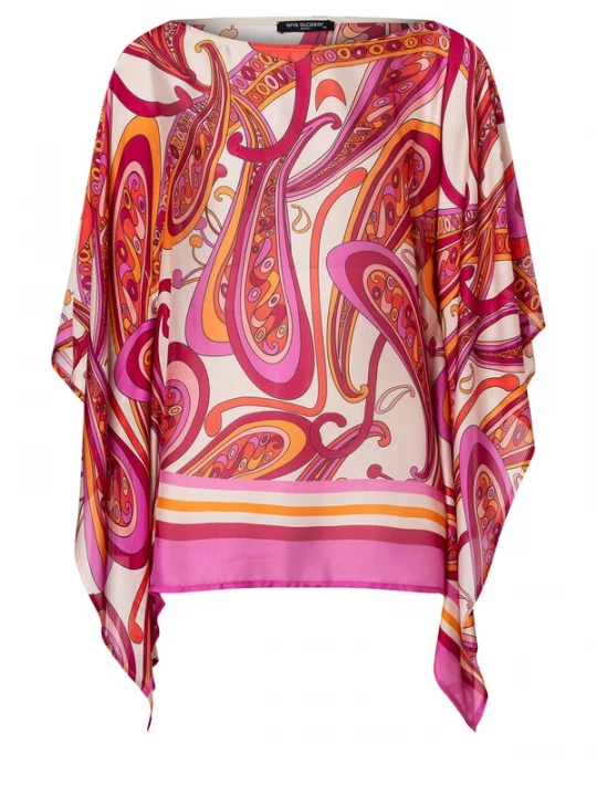 Foto van product Ana Alcazar Blouse 'Wegosa' geel / rosa / rood