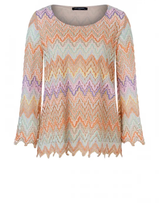 Foto van product Ana Alcazar Blouse 'Zecoa' gemengde kleuren / oranje