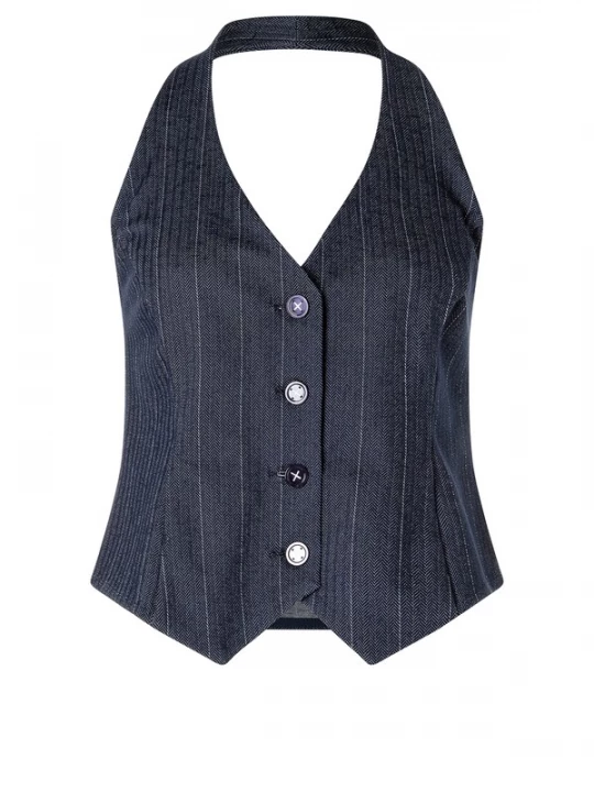 Foto van product Ana Alcazar Bodywarmer 'Apara' blauw