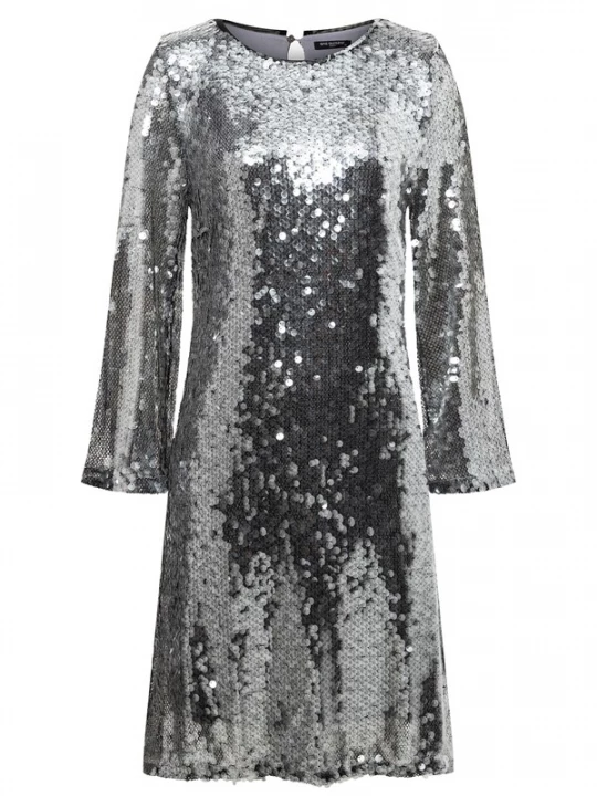 Foto van product Ana Alcazar Cocktailjurk ' Abda' zilver