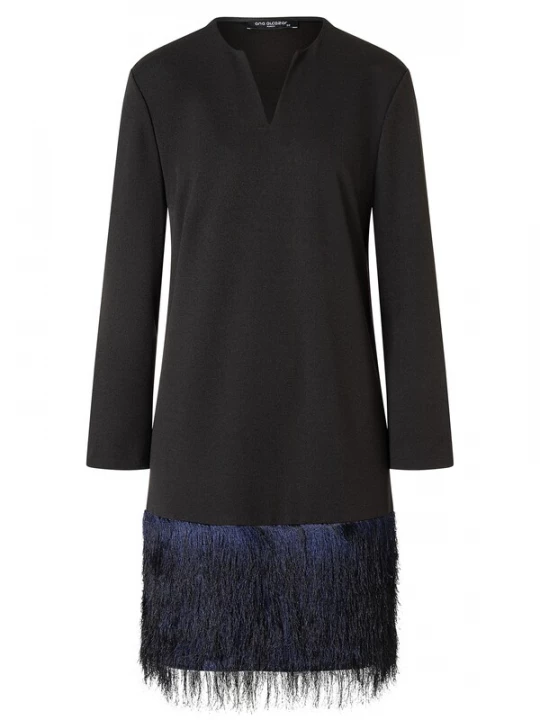 Foto van product Ana Alcazar Cocktailjurk 'Abiani' blauw / zwart