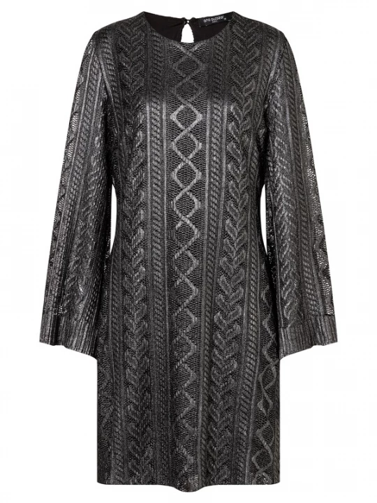 Foto van product Ana Alcazar Cocktailjurk 'Ablina' antraciet
