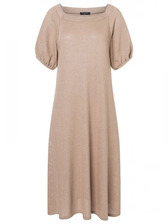 Foto van product Ana Alcazar Gebreide jurk 'Daria' beige