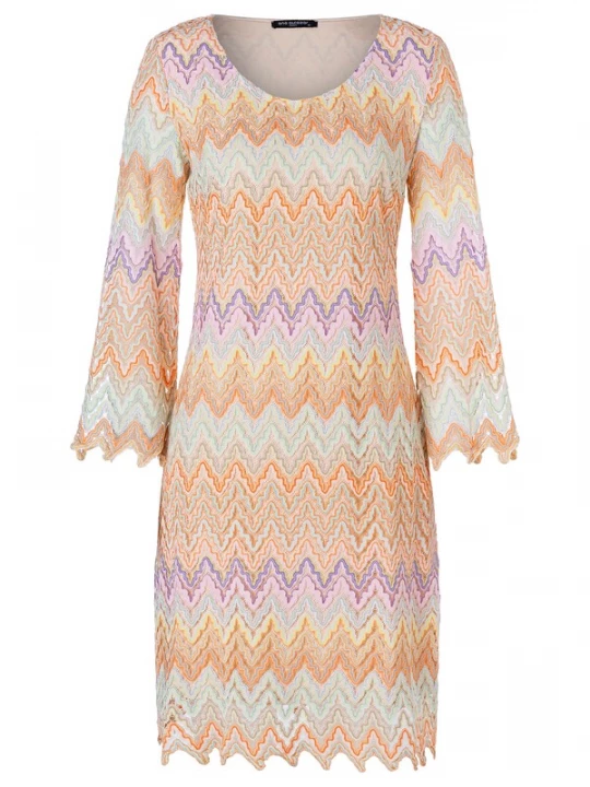 Foto van product Ana Alcazar Gebreide jurk 'Zanina' gemengde kleuren