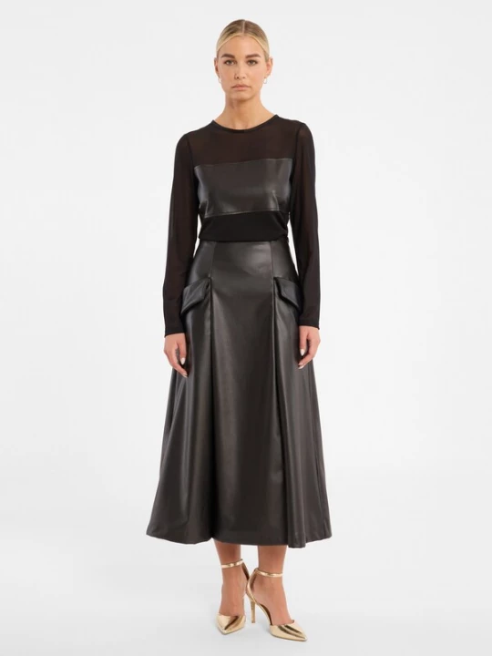 Foto van product Ana Alcazar Rok ' Cassea ' zwart