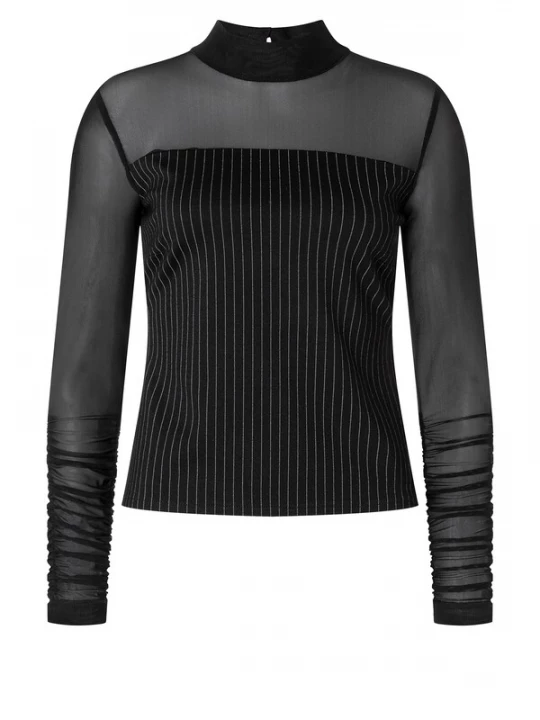 Foto van product Ana Alcazar Shirt 'Angi' zwart