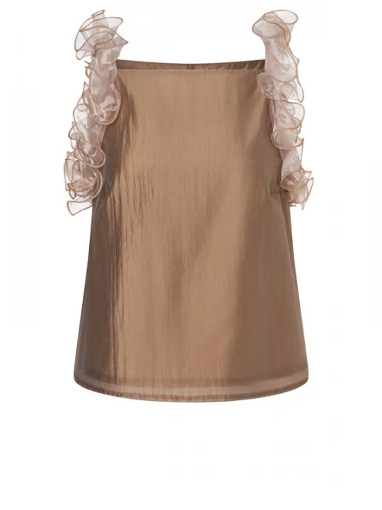 Foto van product Ana Alcazar Top bruin