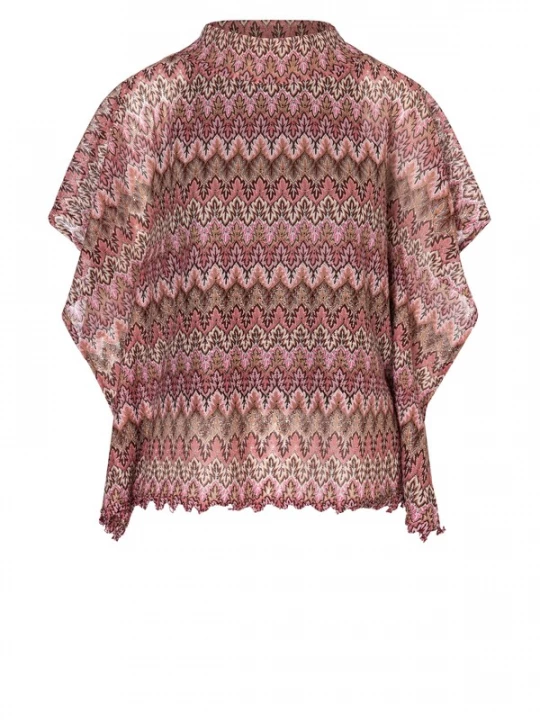 Foto van product Ana Alcazar Top 'Enviria' lichtbruin / rosa