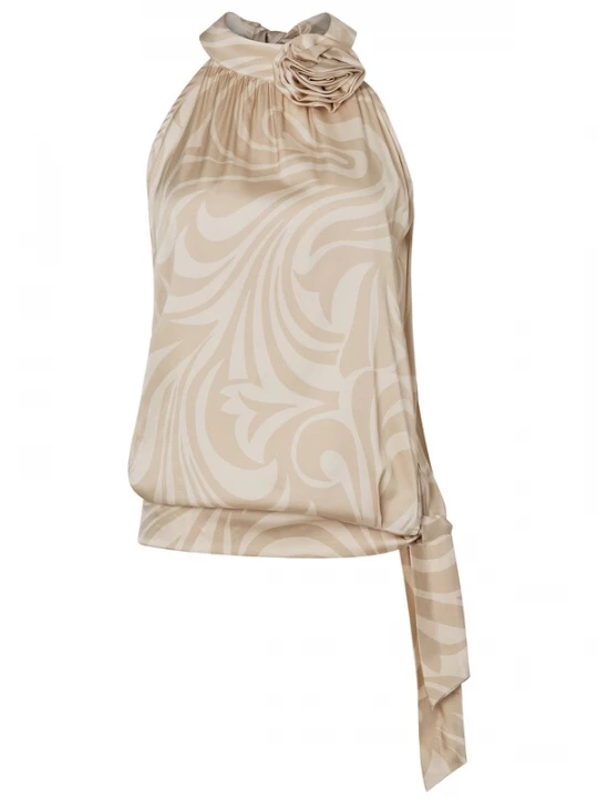 Foto van product Ana Alcazar Top 'Wapara' beige / lichtbeige