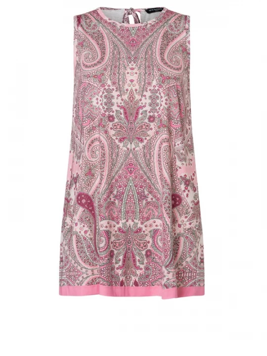 Foto van product Ana Alcazar Top 'Zipola' rosa / pastelroze / zwart / offwhite
