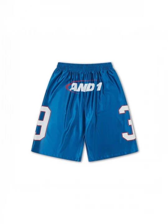 Foto van product AND1 Broek blauw / rood / wit
