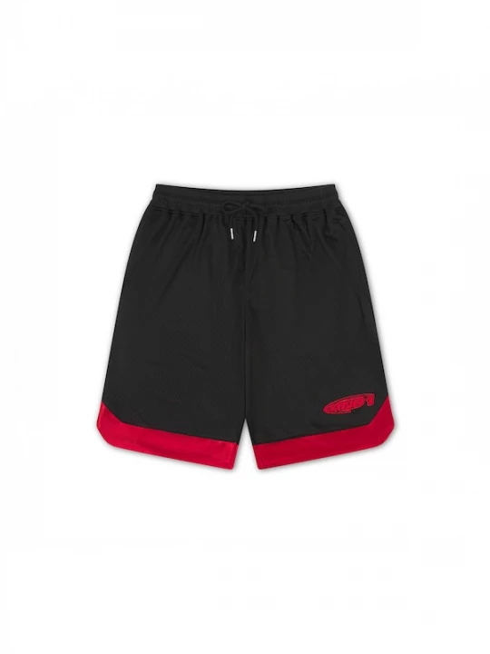 Foto van product AND1 Broek knalrood / zwart